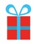 gift box isolated icon design
