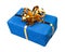 Gift box present blue