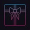 Gift box present nolan icon. Simple thin line, outline vector of party icons for ui and ux, website or mobile application