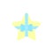 Gift, box, present, star icon. Simple color vector elements of present icons for ui and ux, website or mobile application