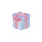 A gift box with a ribbon bow in vibrant colors, end of the year celebrations symbol