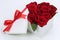 Gift box with roses for birthday gifts, Valentine\'s or mother\'s