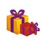 gift boxes presents packings icons