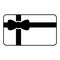 Gift card icon vector, voucher illustration symbol.  Gift box logo.