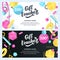 Gift card, voucher, certificate or coupon vector design template. Discount banner layout for seasonal holidays sale