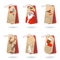 Gift Christmas tags vector collection. Stock illustration