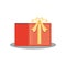 Gift commercial sticker icon