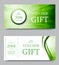 Gift company voucher template