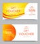 Gift company voucher template