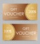 Gift company voucher template