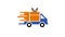 Gift Fast Truck Shipping Logo