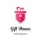 Gift House logo, icon, or symbol template design