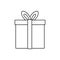 Gift line icon