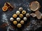 Gift set of truffles made from real Belgian handmade chocolate