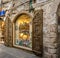 Gift shop window in Armenian Quarter, Old City of Jerusalem