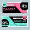 Gift vouchers. Premium certificate promotion sale card complimentary ticket, shopping discount coupon modern marketing