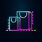 gift wrapping in nolan style icon. Simple thin line, outline vector of birthday icons for ui and ux, website or mobile application