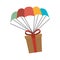 giftbox present flying icon