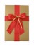 Giftbox with ribbon isolated