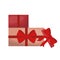Gifts boxs isolated icon