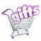 Gifts Shopping Cart 3d Word Buying Products Store Customer