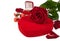 Gifts for Valentine\'s Day: flowers, chocolates , jewelry