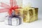 Gifts Wrapped with Ribbon Bows