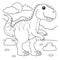 Giganotosaurus Coloring Page for Kids