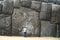 The gigantic boulder of Sacsayhuaman show the scale of it with human being. It perfectly fitted together with other stones. This i