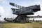 Gigantic excavators in disused coal mine Ferropolis, Germany