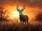 Gigantic whitetail buck