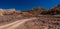 Gigapan of rainbow valley in Atacama desert, Chile