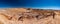 Gigapan with tourist and big dune in Atacama