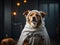 Giggles and Ghosts: Our Furry Friend\\\'s Halloween Hilarity!