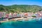 Giglio Porto on the paradise Giglio Island, Tuscany, Italy,