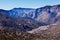 Gila River valley in Gila Mountains New Mexico US