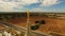 Gilbert Temple, Arizona, Angel Moroni Statue, Aerial View