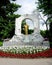 Gilded bronze monument of Johann Strauss in the Viennese City Park