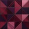 Gilded Burgundy Mosaic Tile Background With Intersecting Planes