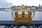 Gilded Crown on Skeppsholmsbron, Stockholm, Sweden, Europe