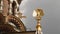 Gilded eagle on the facade of the Church of the Savior on Blood