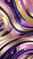Gilded Elegance A Symphony of Gold Glitter Swirls Amidst Pastel and Navy Purple & Pink Strips, Ador