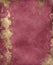 Gilded Grunge Cranberry Background Paper