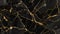 Gilded Noir Grandeur: Port Laurent Marble Opulence. AI Generate