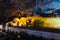 Gilded reclining Buddha statue in Tham Khao Luang temple cave, Phetchaburi, Thailand