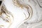 Gilded Whirls: AI Generated Abstract Texture Photography Highlighting Intricate White Gold Design on Artificial Marble