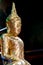 Gilding Buddha in the sacred places