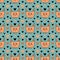 Ginger cats background. Seamless pattern with cute cats. Childish textile pattern. Wrapping paper design