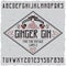 Ginger Gin Typeface Poster