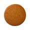 Ginger Snap Cookie isolated